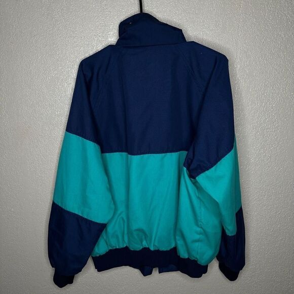 American Vintage 80s Chevron Jacket XL - Picture 4 of 6